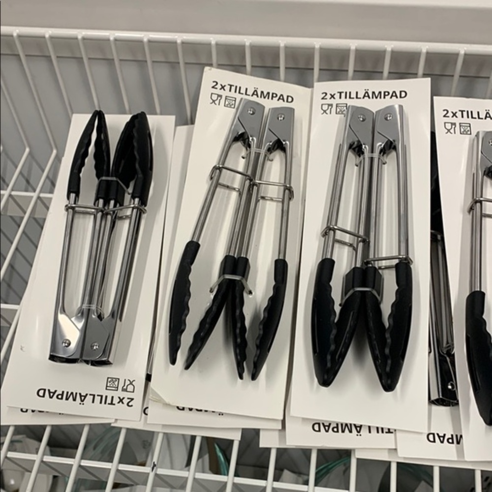 IKEA TILLÄMPAD Kitchen Tongs - Set of 2